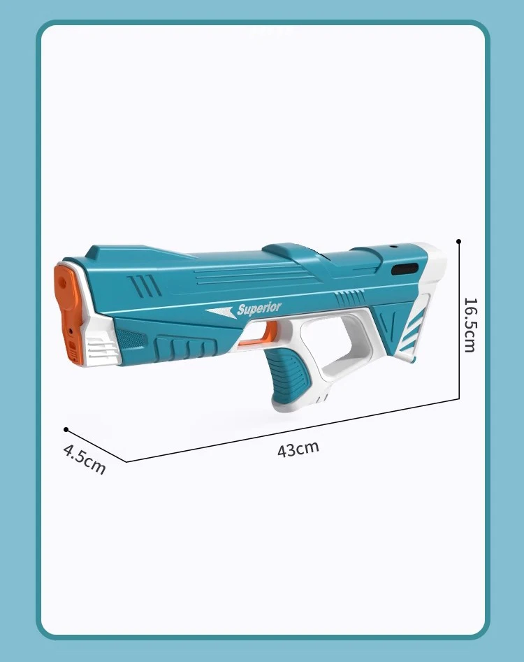 Blaster Water Gun Automatically Absorbs High pressure Water Fight Summer Toy Фото №9
