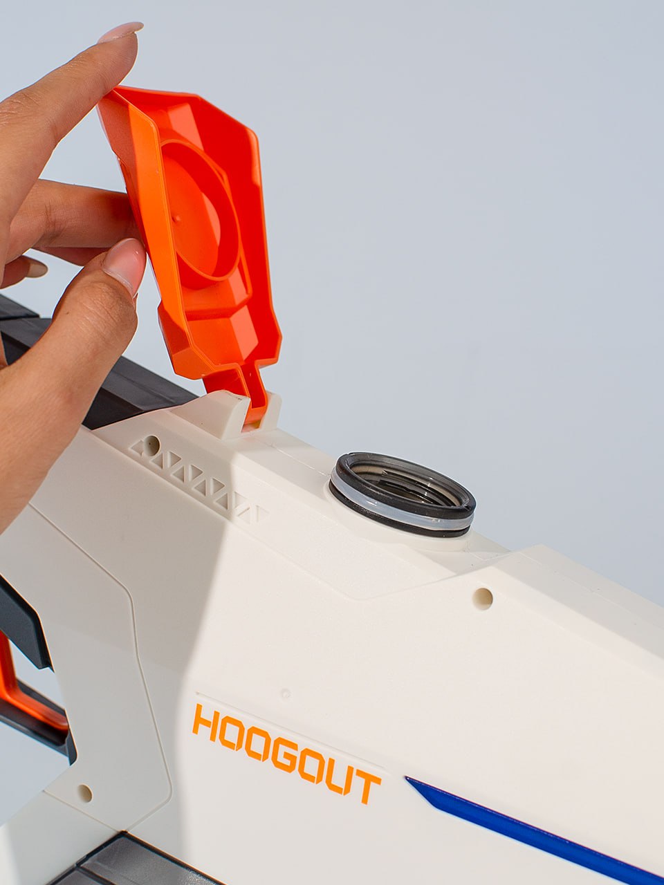 Водяний акумуляторний автомат Water Gun 2307 (650ml) with lithium battery White Фото №4