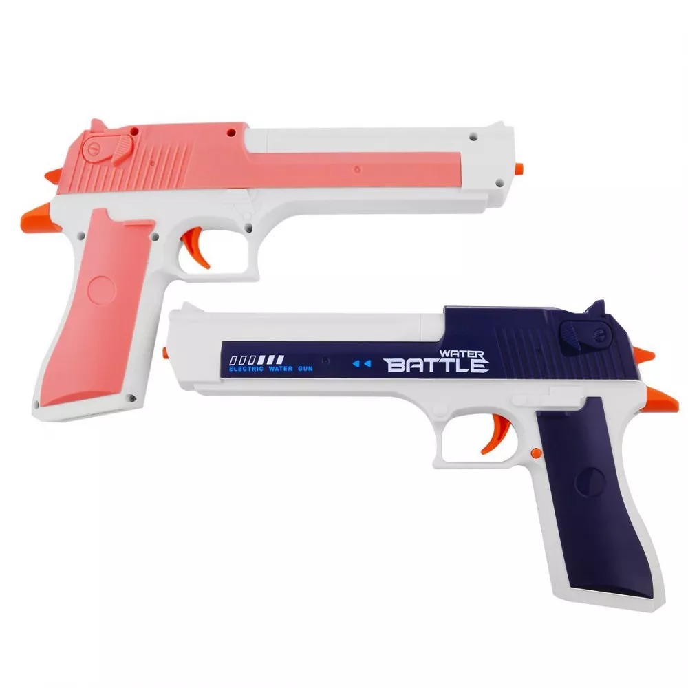 Water Gun Desert Eagle Blue & Pink + + two magazines for the gun Фото №28