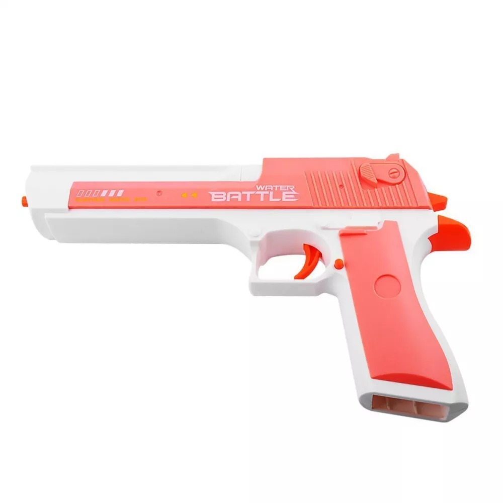 Water Gun Desert Eagle Blue & Pink + + two magazines for the gun Фото №29