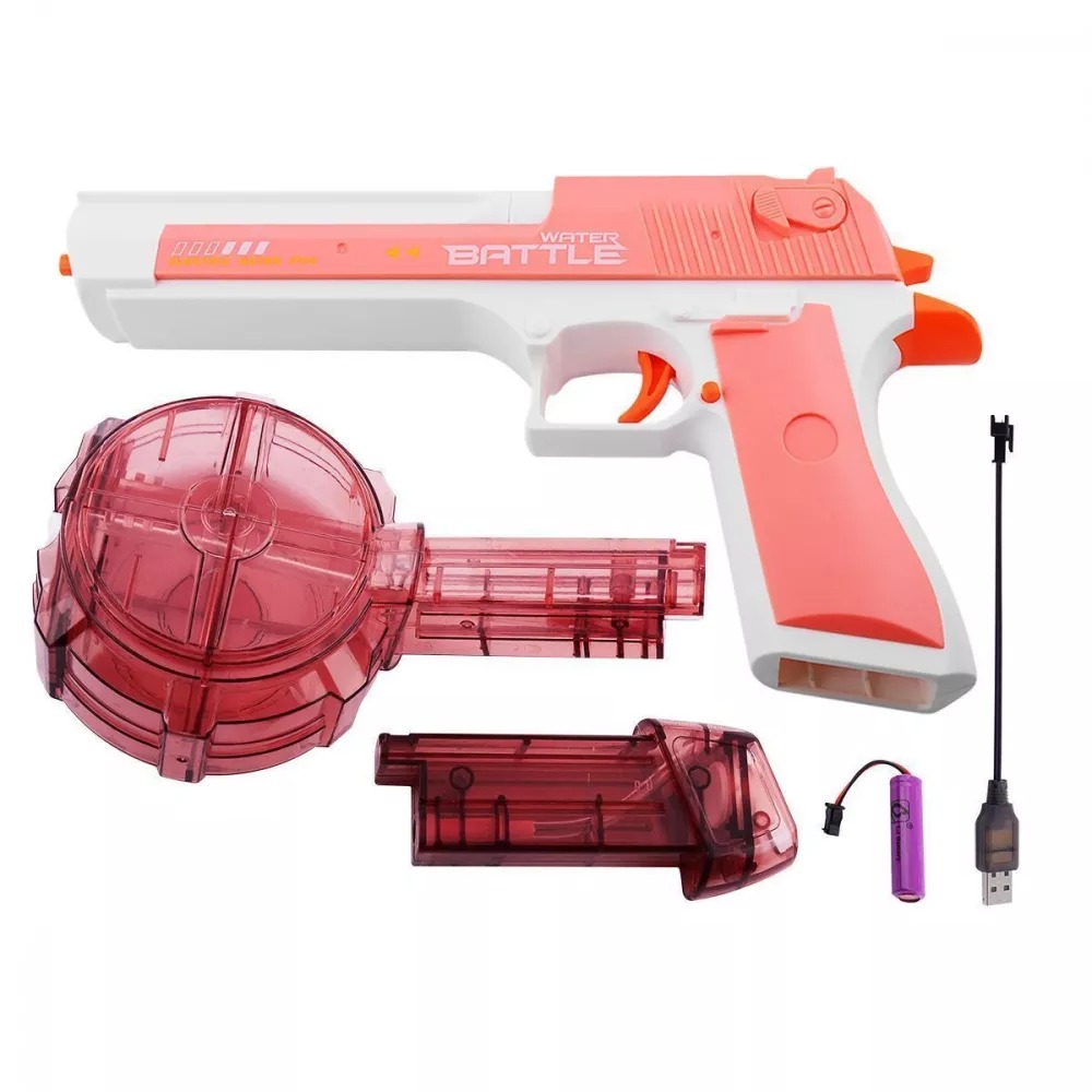 Water Gun Desert Eagle Blue & Pink + + two magazines for the gun Изображение #32 Water Gun Desert Eagle Blue & Pink + + two magazines for the gun Фото №32