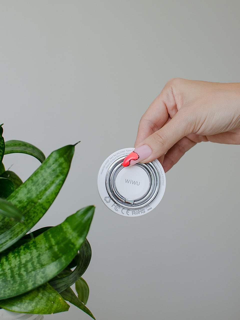 Бездротовий зарядний пристрій WIWU Wi-W027 3 in 1 wireless charger Фото №1