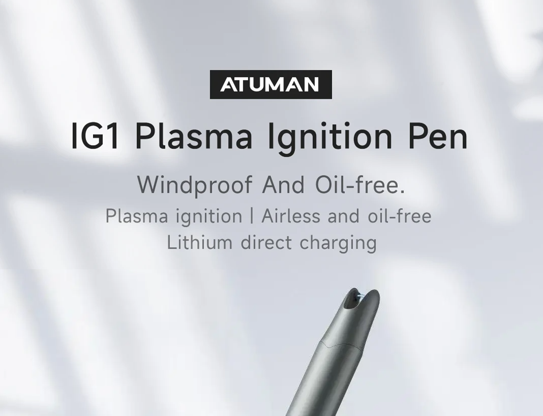 Xiaomi Duka ATuMan IG1 Plasma Ignition Pen Gray 6971720840686 Фото №1