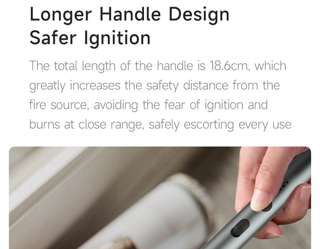 Xiaomi Duka ATuMan IG1 Plasma Ignition Pen Gray 6971720840686 Фото №6