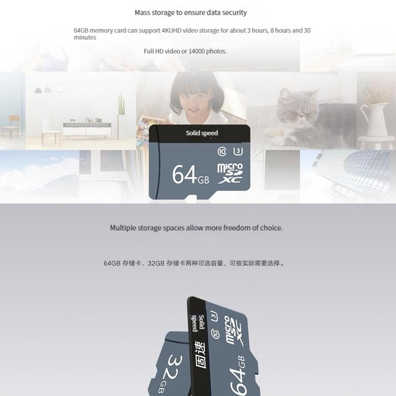 Micro-SD Карта Xiaomi Fixed Speed Video Surveillance Memory Card 32GB (BHR5915RT) Фото №7