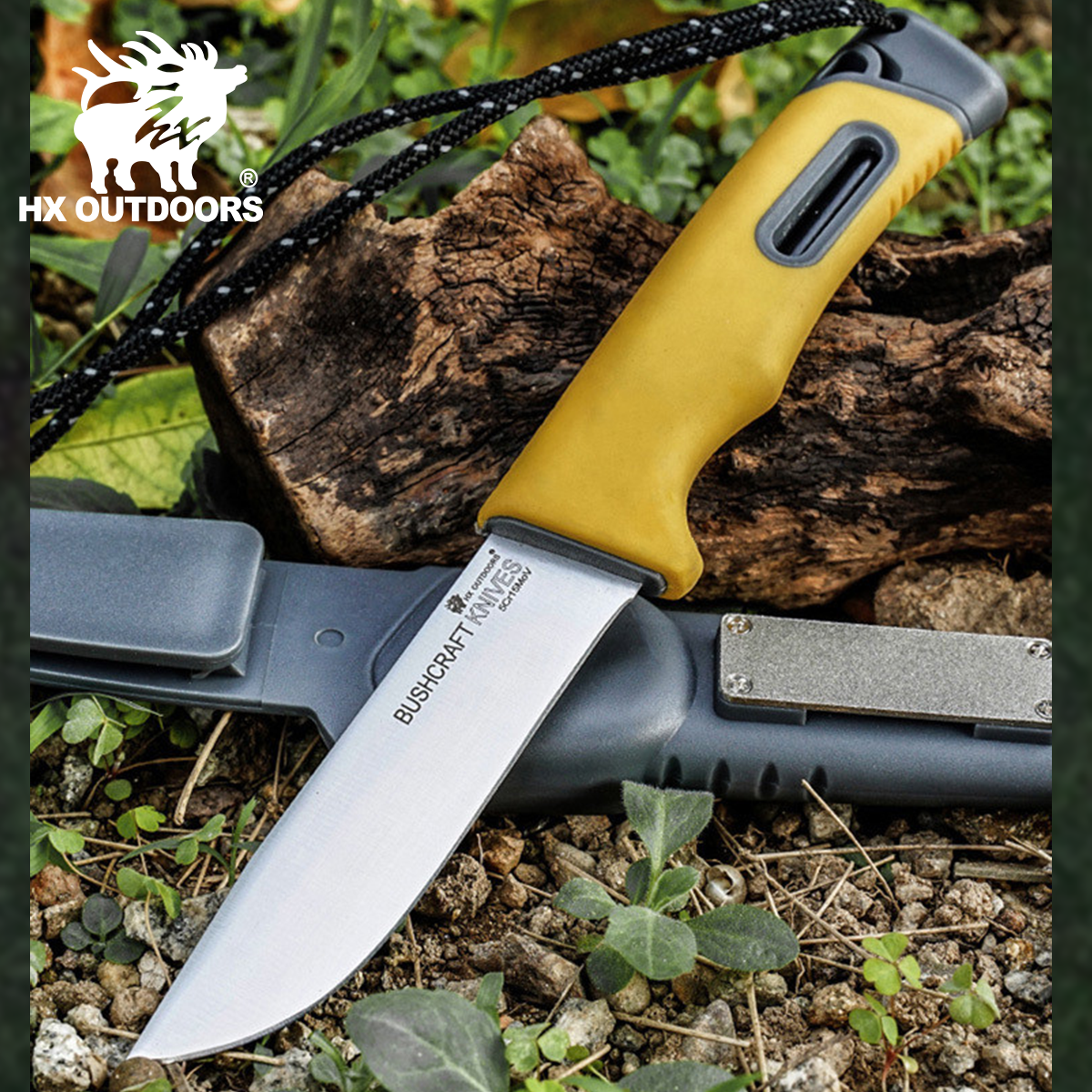 Ніж туристичний HX Outdoors Handao 3rd Generation Outdoor Knife Black (TD-17B) Xiaomi Ecosystem Фото №7