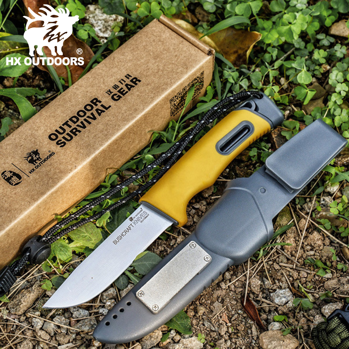 Ніж туристичний HX Outdoors Handao 3rd Generation Outdoor Knife Black (TD-17B) Xiaomi Ecosystem Фото №5