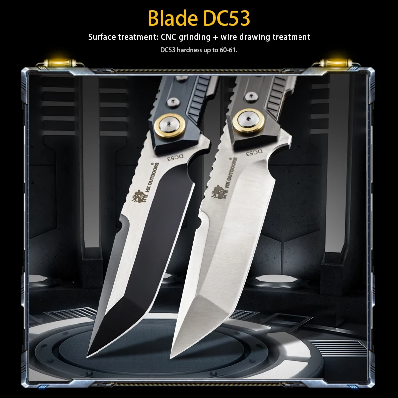 Xiaomi HX Outdoors Heavy Armor Tactical Straight Knife Black (D-220A) Фото №5