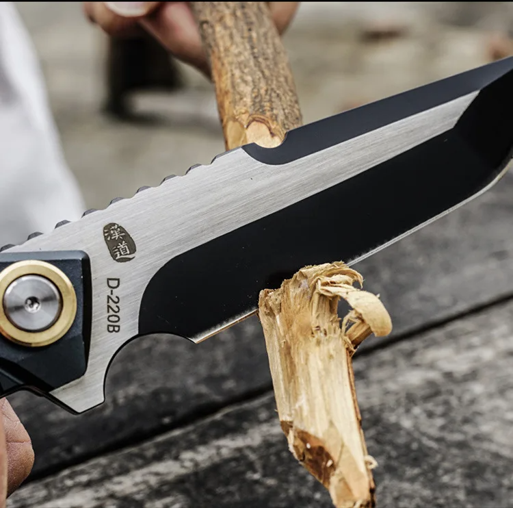 Xiaomi HX Outdoors Heavy Armor Tactical Straight Knife Black (D-220A) Фото №9