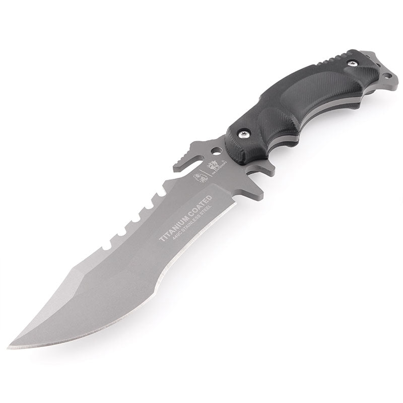 Xiaomi HX Outdoors / Handao Tactical Trident Fixed Blade Knife Black K10 (3.94'' 440 Stainless Steel) D-123 Фото №13