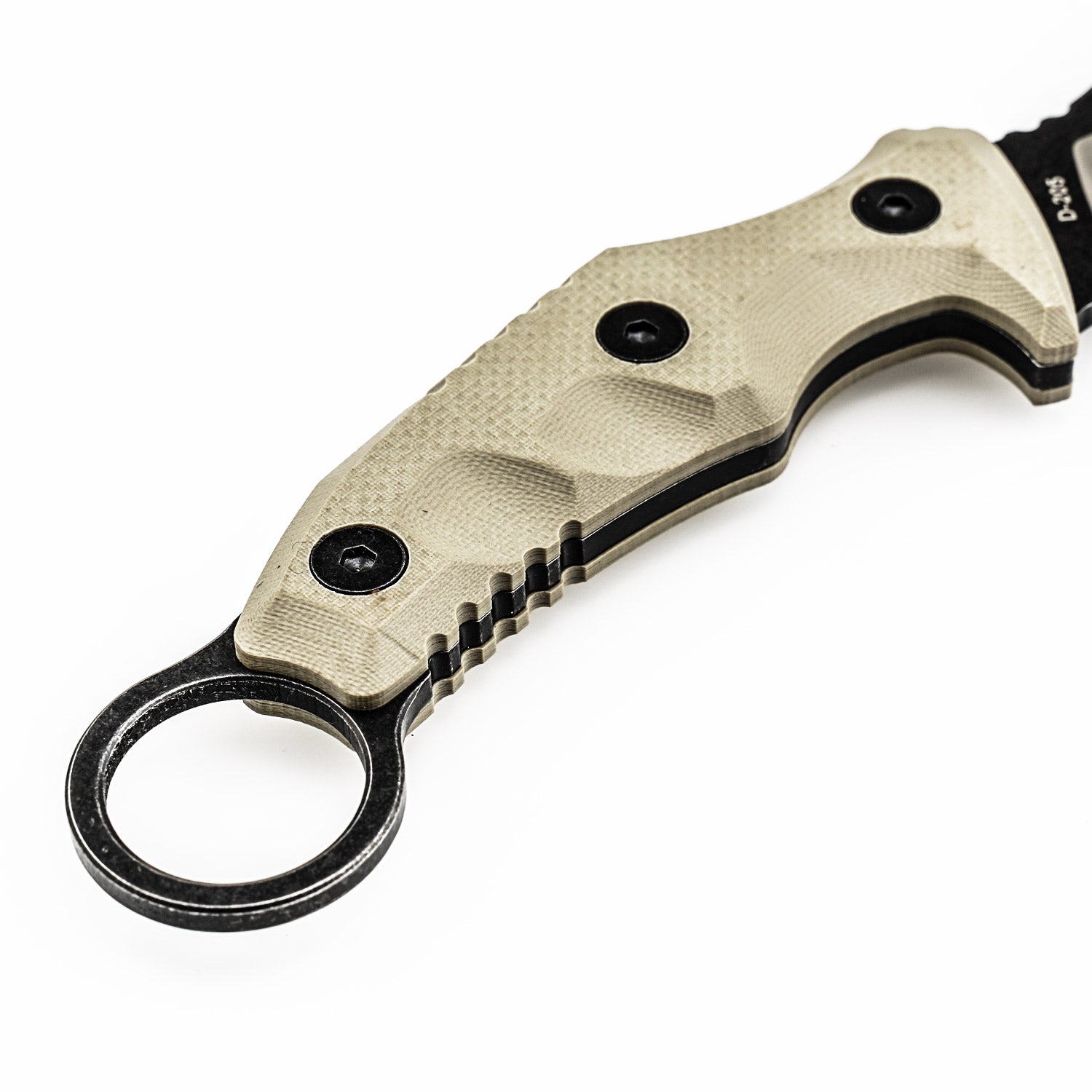 Xiaomi HX Outdoors / Handao Tyrannosaurus Tactical Claw Knife (D-205) 3Cr13 G10 Beige EAN: 6926912663116 image-11 Xiaomi HX Outdoors / Handao Tyrannosaurus Tactical Claw Knife (D-205) 3Cr13 G10 Beige EAN: 6926912663116 Фото №11