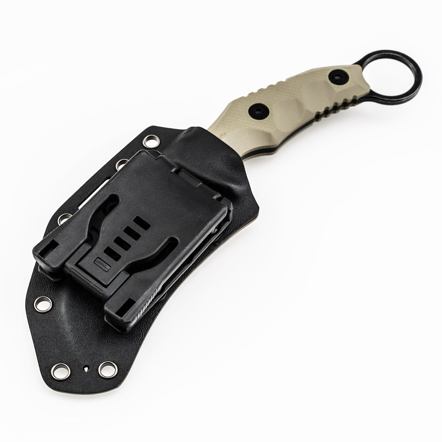 Xiaomi HX Outdoors / Handao Tyrannosaurus Tactical Claw Knife (D-205) 3Cr13 G10 Beige EAN: 6926912663116 Фото №9