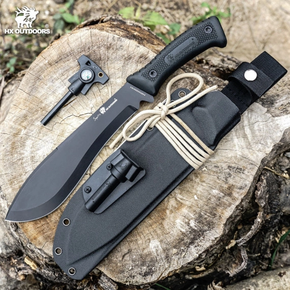 Мачете Туристический Xiaomi HX Outdoors Willow Leaf Machete Black (TD-02/230412050274) Фото №2