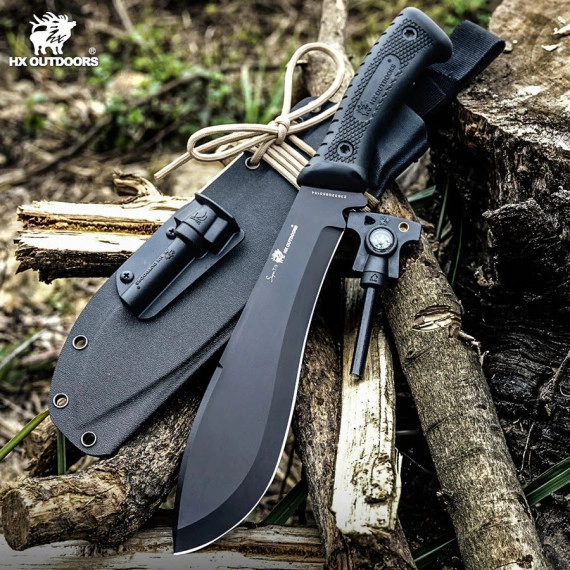 Мачете Туристический Xiaomi HX Outdoors Willow Leaf Machete Black (TD-02/230412050274) Фото №3