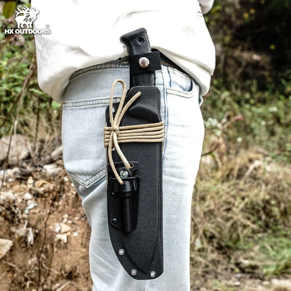 Мачете Туристический Xiaomi HX Outdoors Willow Leaf Machete Black (TD-02/230412050274) Фото №7