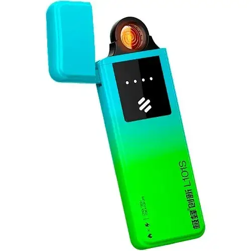 Зажигалка Xiaomi Jifeng L101S Ultra-Thin Rechargeable Lighter Aurora Indigo (3269964) Фото №2