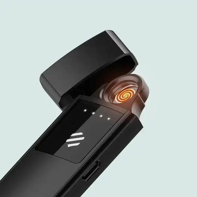 Зажигалка Xiaomi Jifeng L101S Ultra-Thin Rechargeable Lighter Black (3269963) Изображение #4 Зажигалка Xiaomi Jifeng L101S Ultra-Thin Rechargeable Lighter Black (3269963) Фото №4