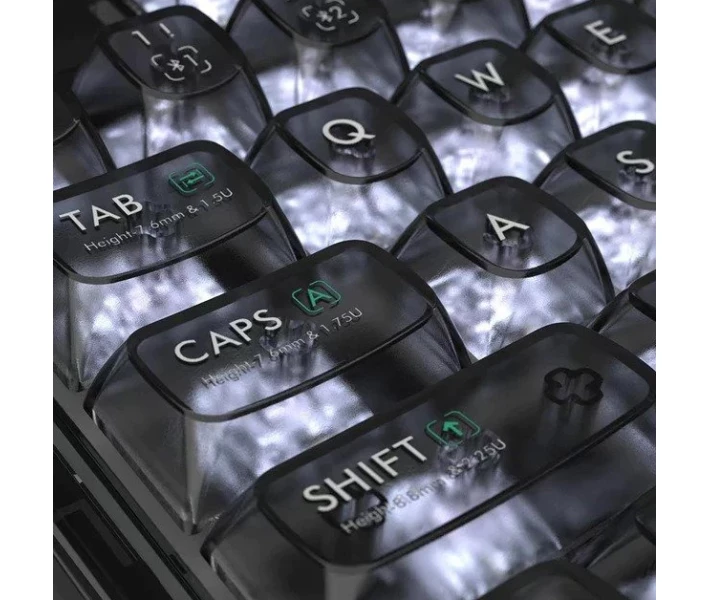 Беспроводная клавиатура Xiaomi Miiw Customized Mechanical Keyboard BlackIO98 Dark Silver (3262407) Фото №7