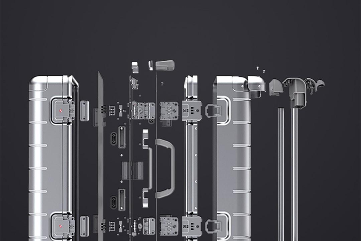 Валіза Xiaomi Mijia Metal Suitcase 2 Silver (BHR4012CN) Фото №5