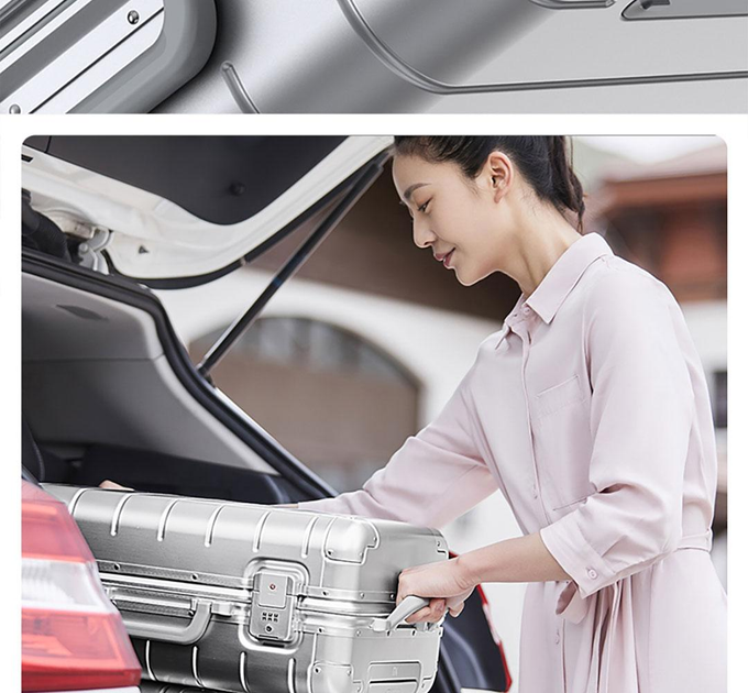 Валіза Xiaomi Mijia Metal Suitcase 2 Silver (BHR4012CN) Фото №7