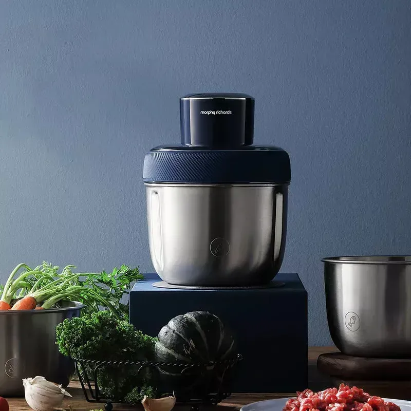 Измельчитель-мясорубка Xiaomi Morphy Richards Food Processor (350W) (вилка USA), Blue (MR9401A) Фото №6