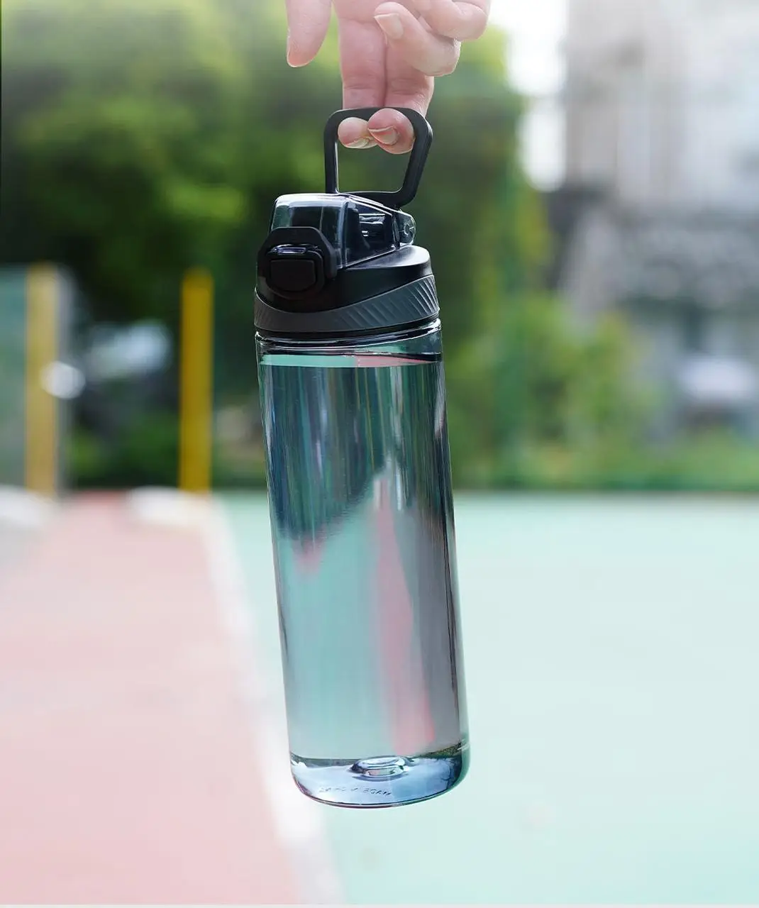 Бутылка для воды Xiaomi Quange Tritan Sports Cup Rock Gray 480ml (3018438) Фото №1