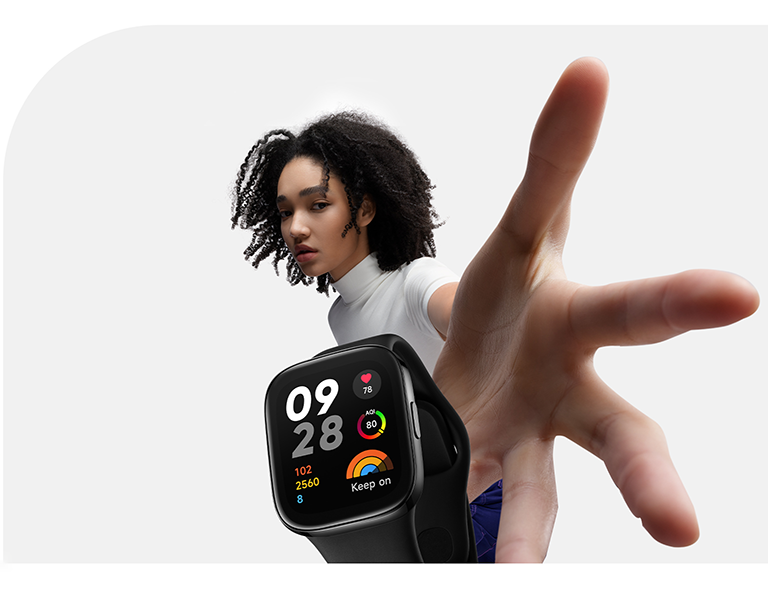 Розумний годинник Redmi Watch 3 вид спереду