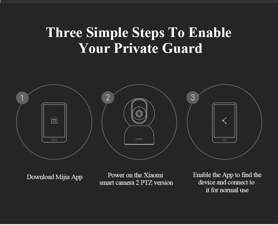 Xiaomi Mi 360º Smart Camera 2 PTZ MJSXJ17CM / BHR7261CN | 4MP 2.5K H265 WiFi 2.4/5 HGz Фото №14