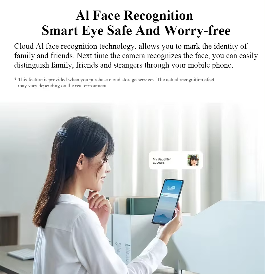 Xiaomi Mi 360º Smart Camera 2 PTZ MJSXJ17CM / BHR7261CN | 4MP 2.5K H265 WiFi 2.4/5 HGz Фото №11