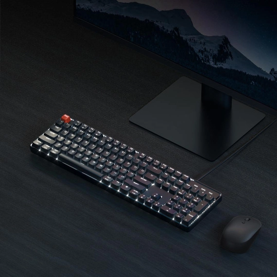 Механічна Клавіатура Xiaomi Wired Mechanical Keyboard Green Switch (BHR6079CN) Фото №5