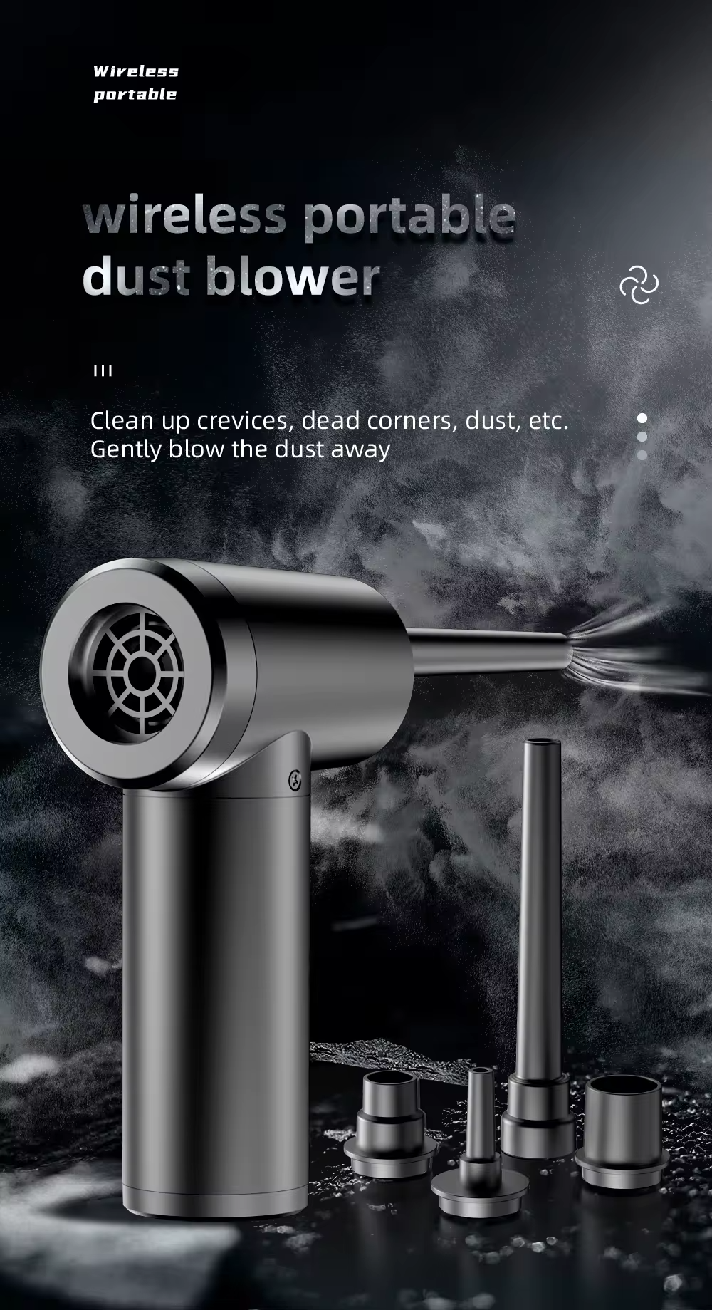 Wireless Portable Dust Blower Cleaning Фото №1