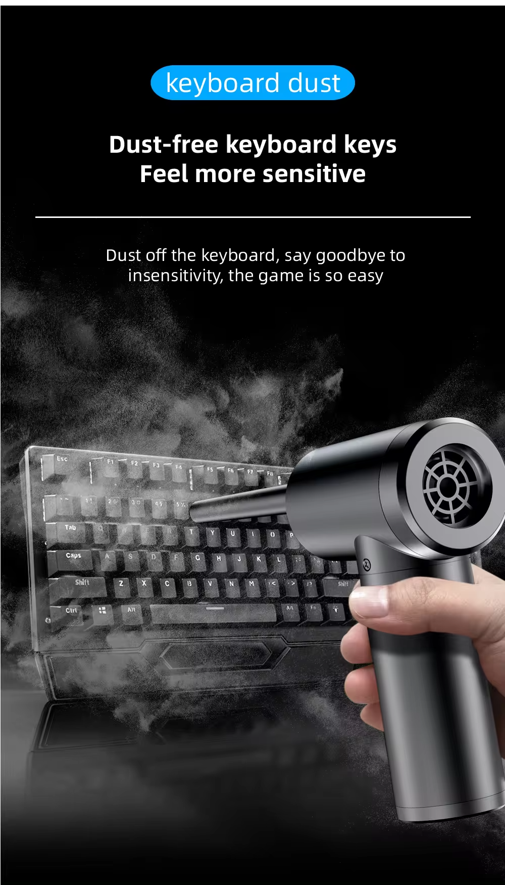 Wireless Portable Dust Blower Cleaning Фото №11