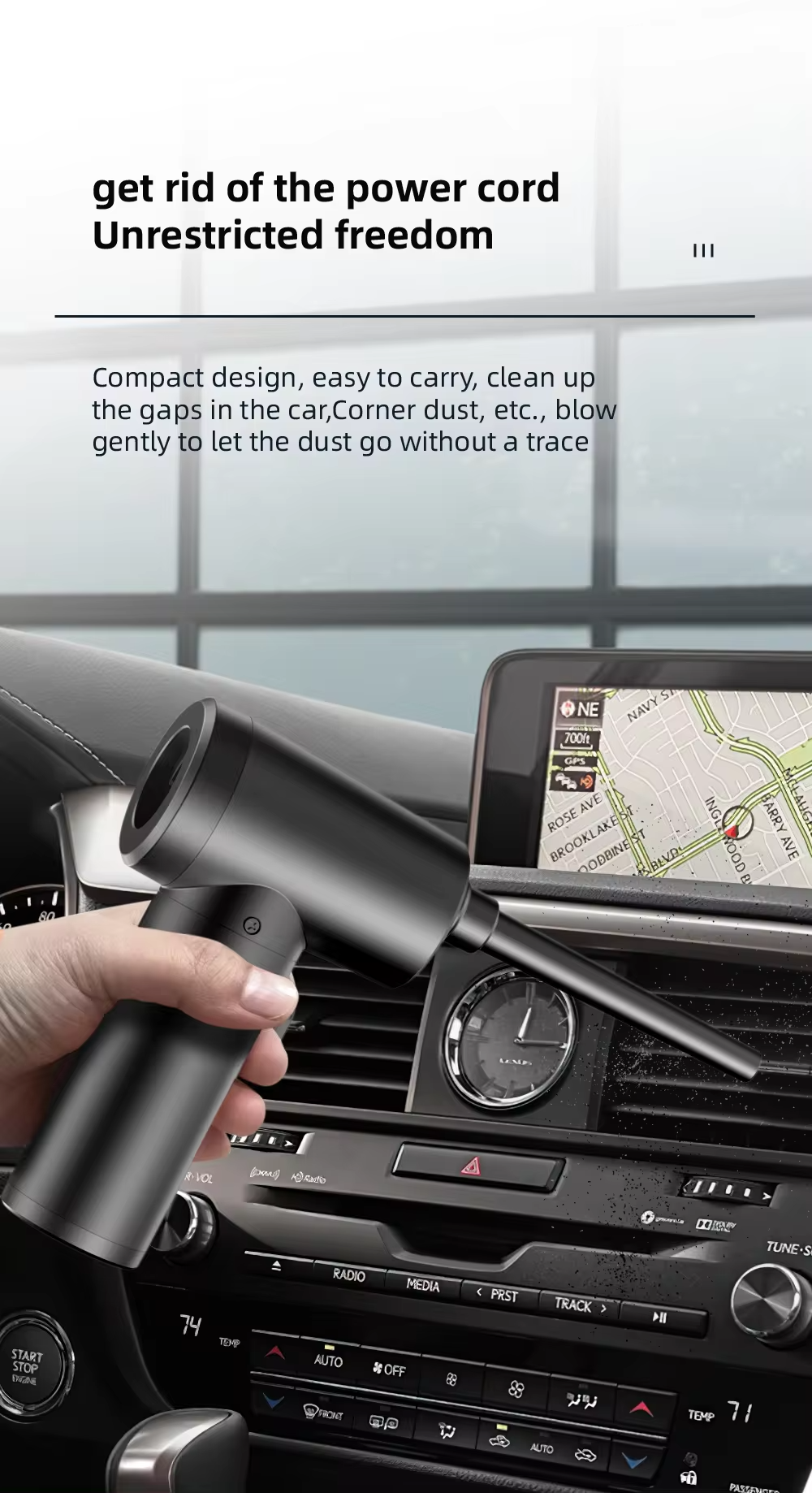 Wireless Portable Dust Blower Cleaning Фото №7