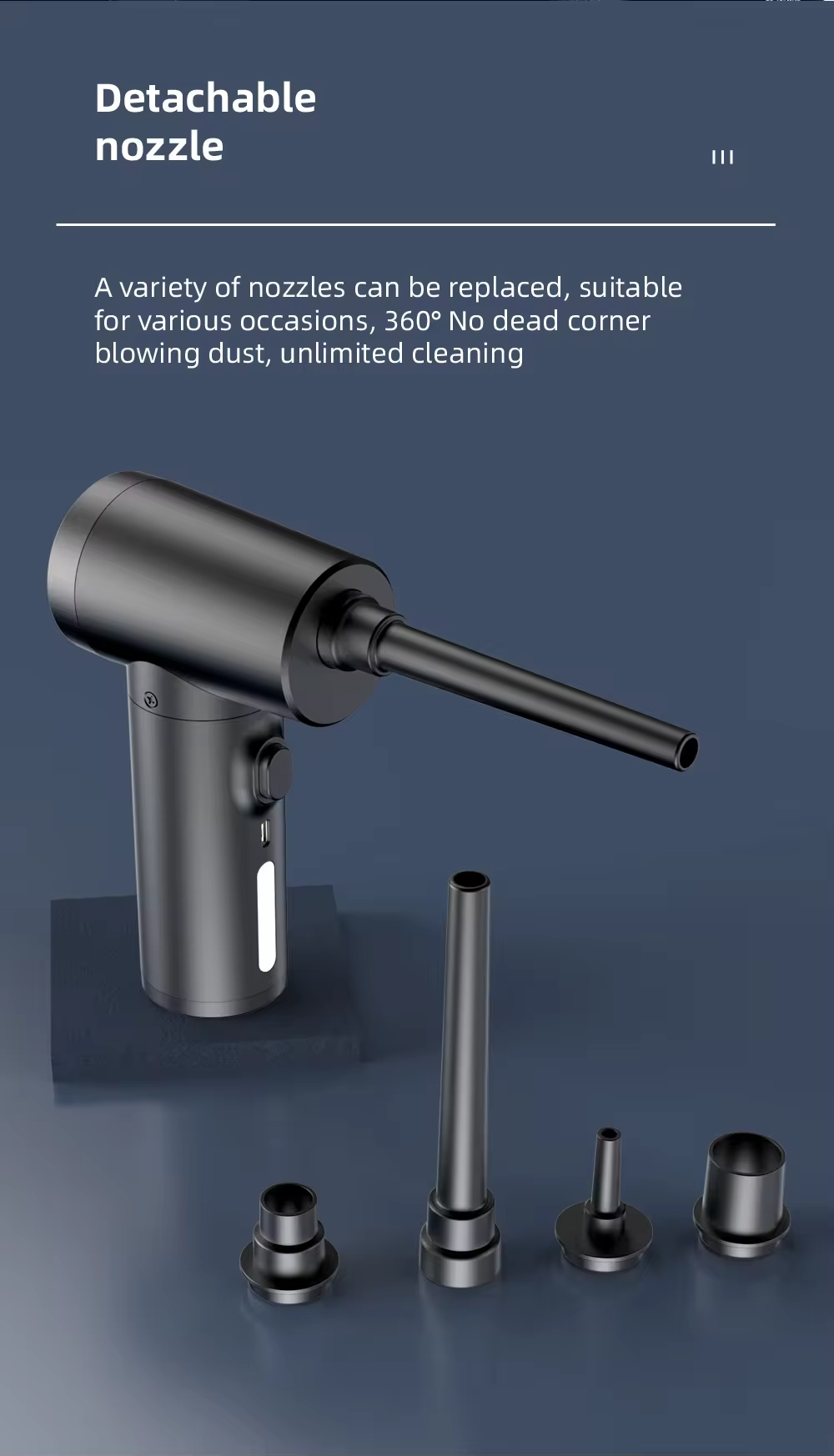 Wireless Portable Dust Blower Cleaning Фото №8