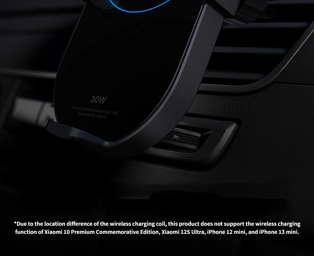 Xiaomi Wireless Car Charger 30w Max (W03ZM\BHR7063CN) Фото №2