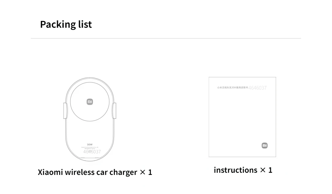 Xiaomi Wireless Car Charger 30w Max (W03ZM\BHR7063CN) Фото №20
