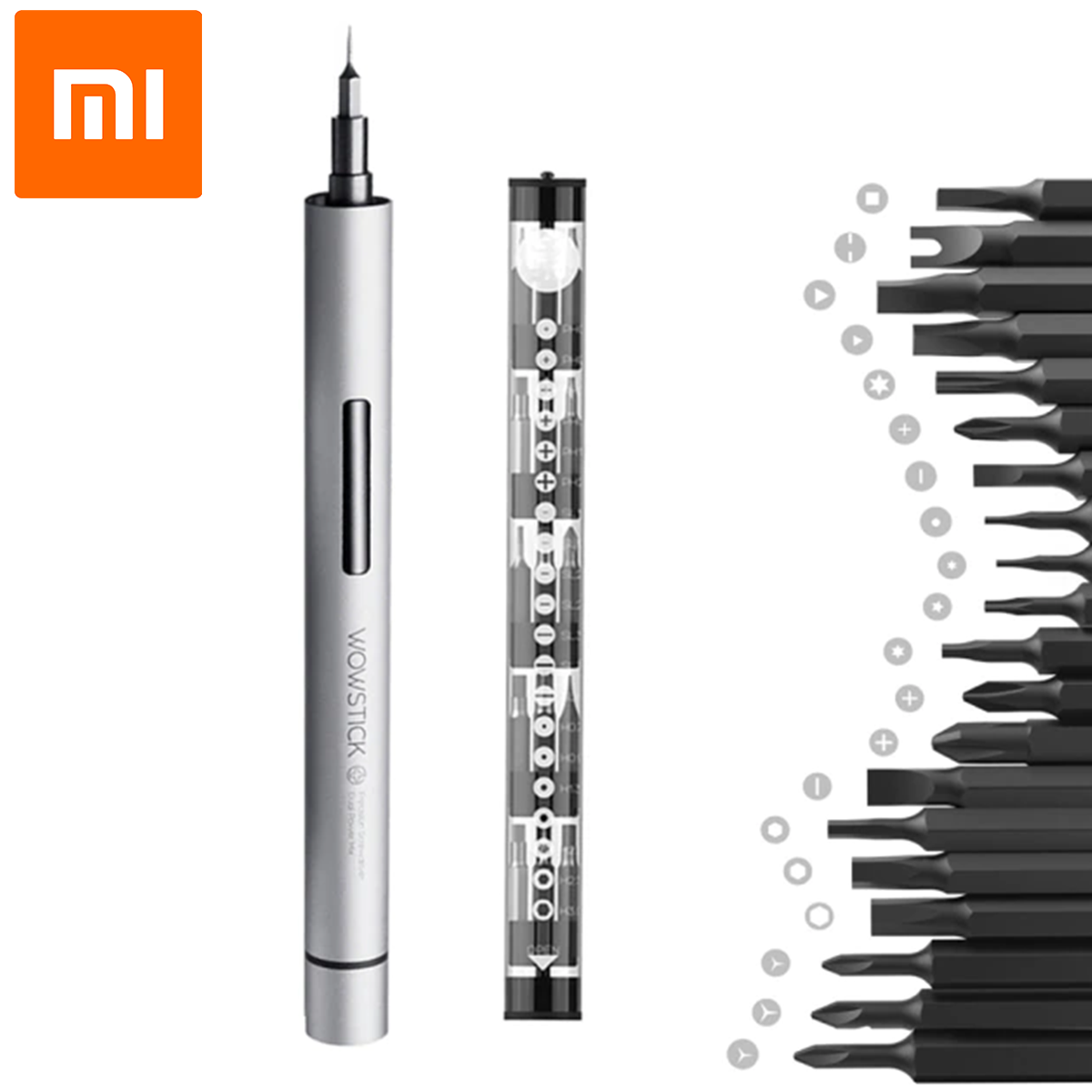 Xiaomi Wowstick Try (1P+) Double Power Precision Screwdriver 20 in 1 Фото №1