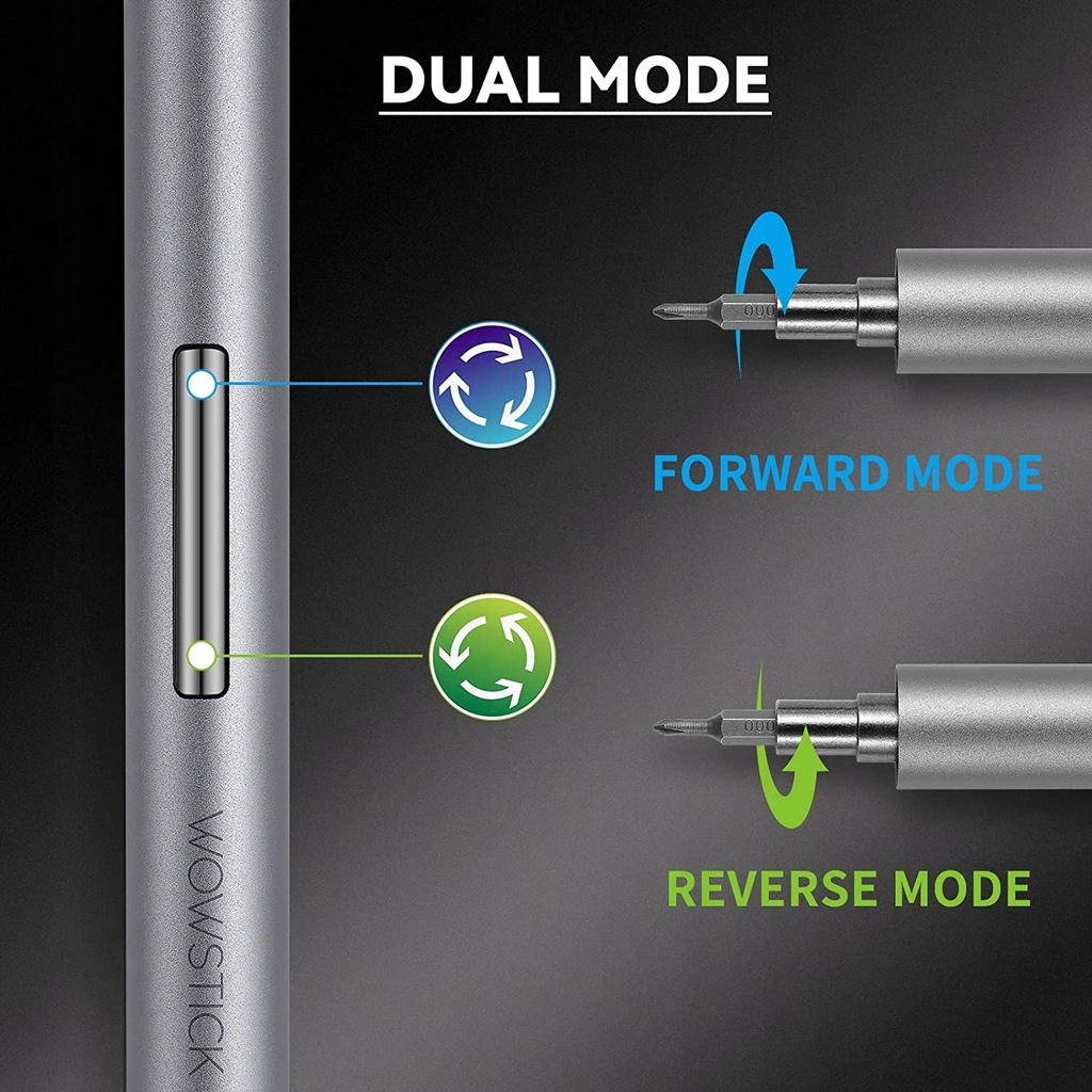 Xiaomi Wowstick Try (1P+) Double Power Precision Screwdriver 20 in 1 Фото №15