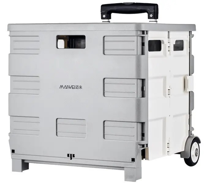 Візок Xiaomi Youpin Maiwei Unfolded Storage Trolley Case 55L Gray (3148108) Фото №1