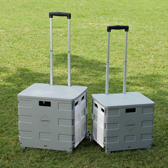 Візок Xiaomi Youpin Maiwei Unfolded Storage Trolley Case 55L Gray (3148108) Фото №7