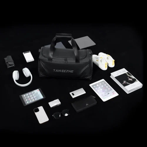 Сумка Xiaomi Youpin TANJIEZHE Travel Gym Bag Black (3291900) Фото №2