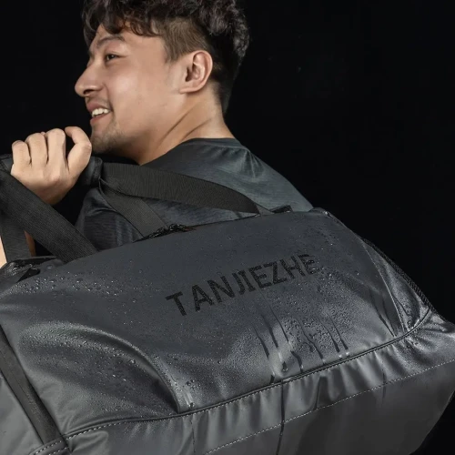 Сумка Xiaomi Youpin TANJIEZHE Travel Gym Bag Black (3291900) Фото №3