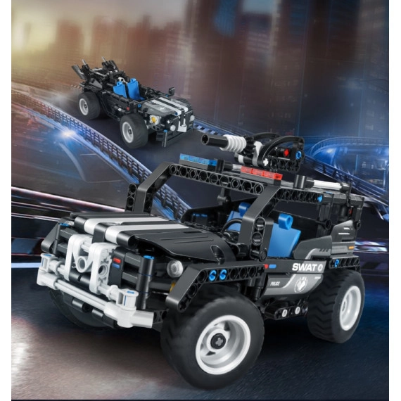 Конструктор Xiaomi Youpin Wanzhi Armed SWAT Vechicle (6973676040325) Фото №1