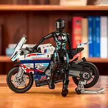 2023New 70005 901pcs Moc Motorcycle Technical Building Blocks Model Assembling City Sports Фото №5