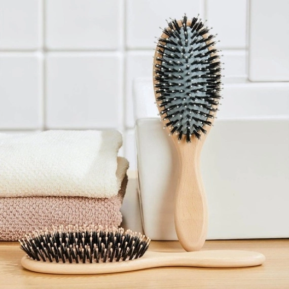 Расчёска Xiaomi Youpin Xin Zhi Cushion Smoothing Hair CombLight Blue (3260497) Фото №2