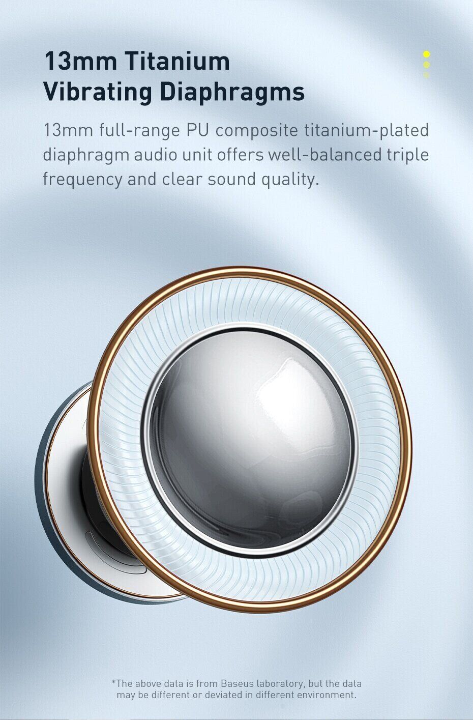 Бездротові навушники TWS Baseus Bowie E3 BT5.0 True Wireless Earphones Black Оригінал! Гарнитура Вкладыши