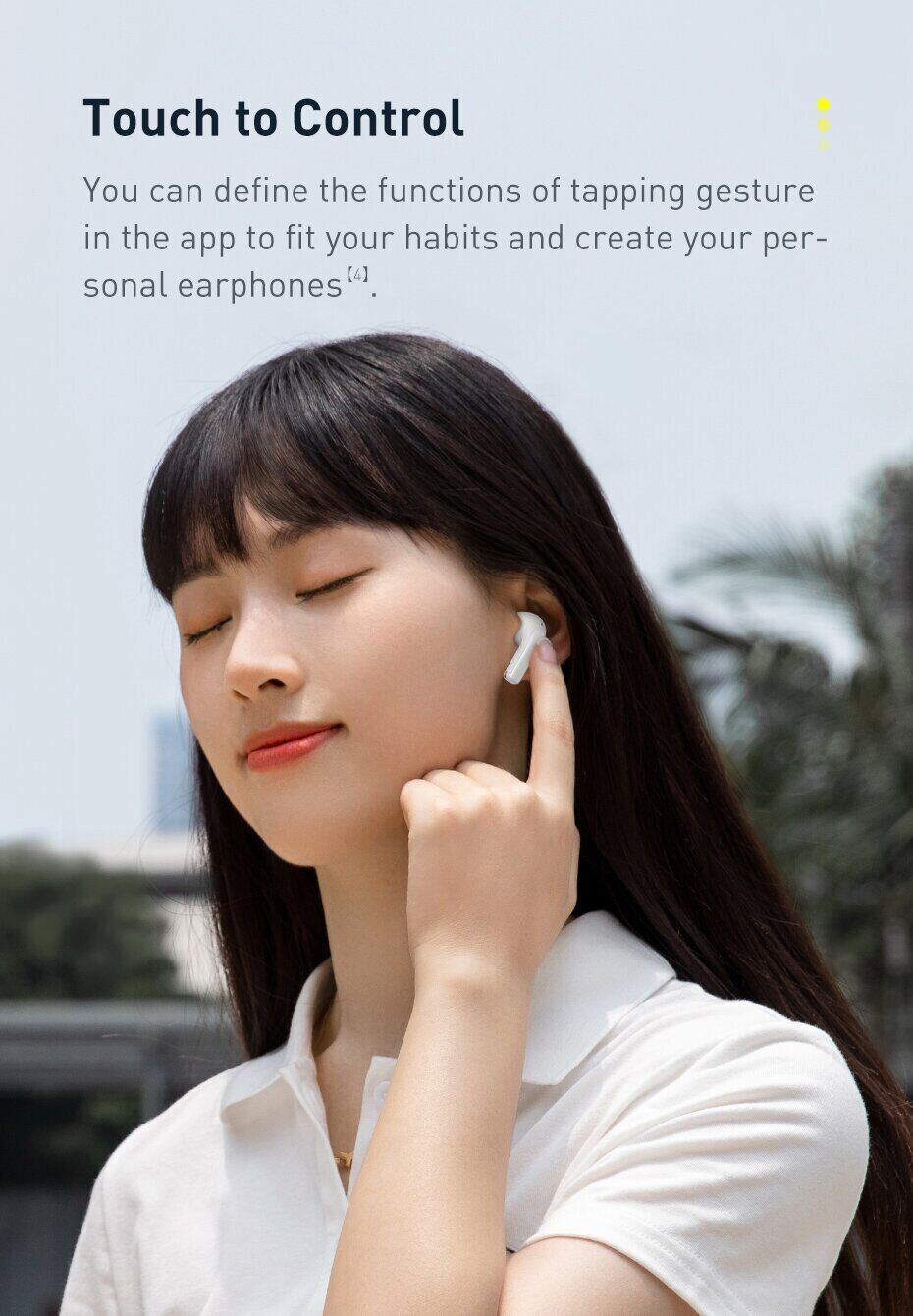 Бездротові навушники TWS Baseus Bowie E3 BT5.0 True Wireless Earphones Black Оригінал! Гарнитура Вкладыши Bluetooth Type C Без крепления