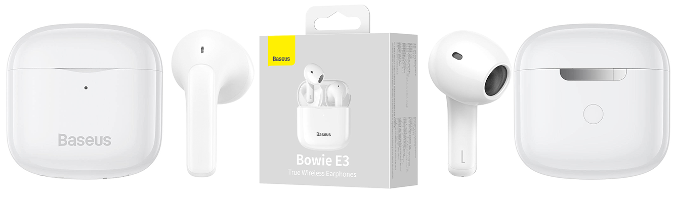 TWS Baseus Bowie E3 BT5.0 True Wireless Earphones Black Оригінал! Гарнитура Вкладыши Bluetooth Type C Без крепления Черный