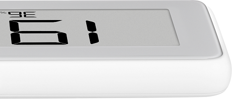 Часы термометр-гигрометр Xiaomi Humidity Monitor Clock Пластик цифровой комнатный термометр Белый Батарейки