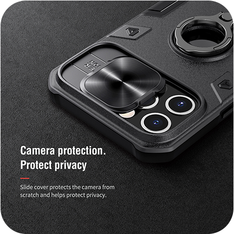 Фото 7 TPU+PC чохол Nillkin CamShield Armor (шторка на камеру) для Apple iPhone 11 (6.1